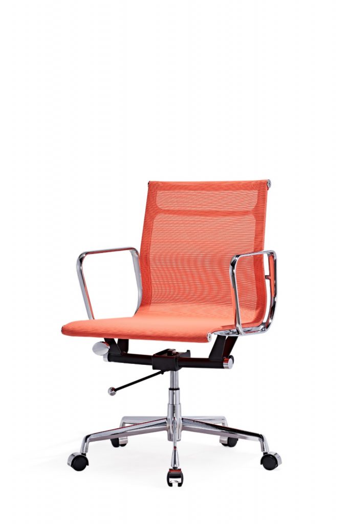 Eames Management EA117 Mesh Office Chair Replica – Red